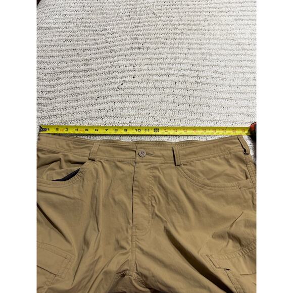 REI Co-Op Convertible Hiking Pants Performance Cargo Active Mens Sz 42 x 30 Tan - Picture 6 of 11